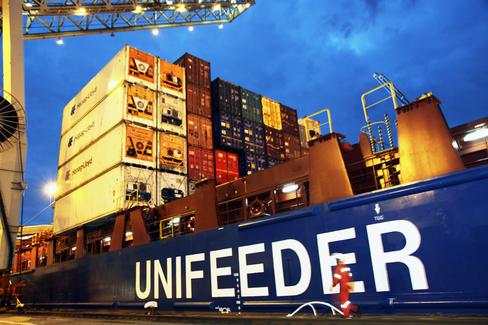One of Unifeeder's ships (photo: Unifeeder)